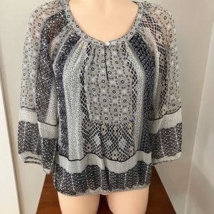 Figueroa & Flower Women’s Blouse Size Small